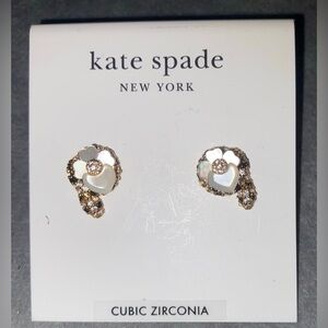 BNWT Kate Spade New York Gold Shining Snake Studs $78